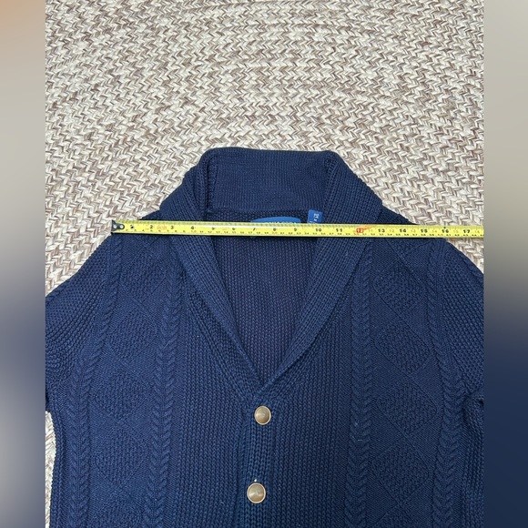 J Crew/Amsterdams Blauw Line Shawl Collar Cardigan - Picture 3 of 9